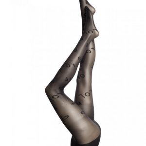 Pretty Polly Hh Motif Word Tights Sukkahousut