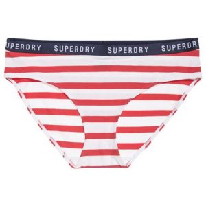 Superdry College Pikkuhousut Valkoinen