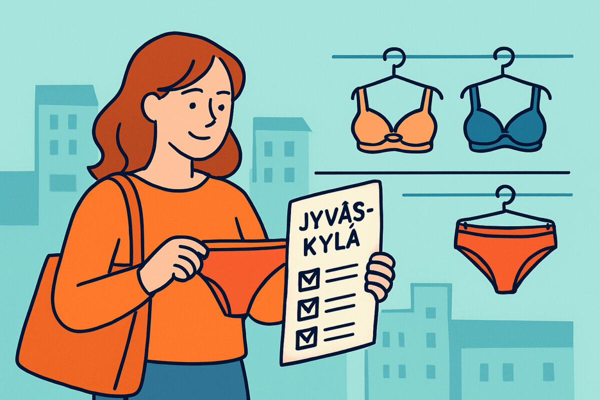 Alusvaateliikkeet Jyväskylässä – paikalliset suosikit
