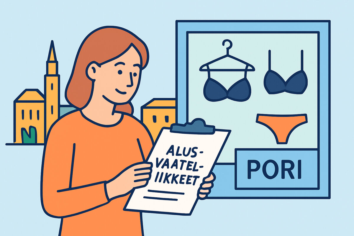 Alusvaateliikkeet Porissa – paikalliset vaihtoehdot