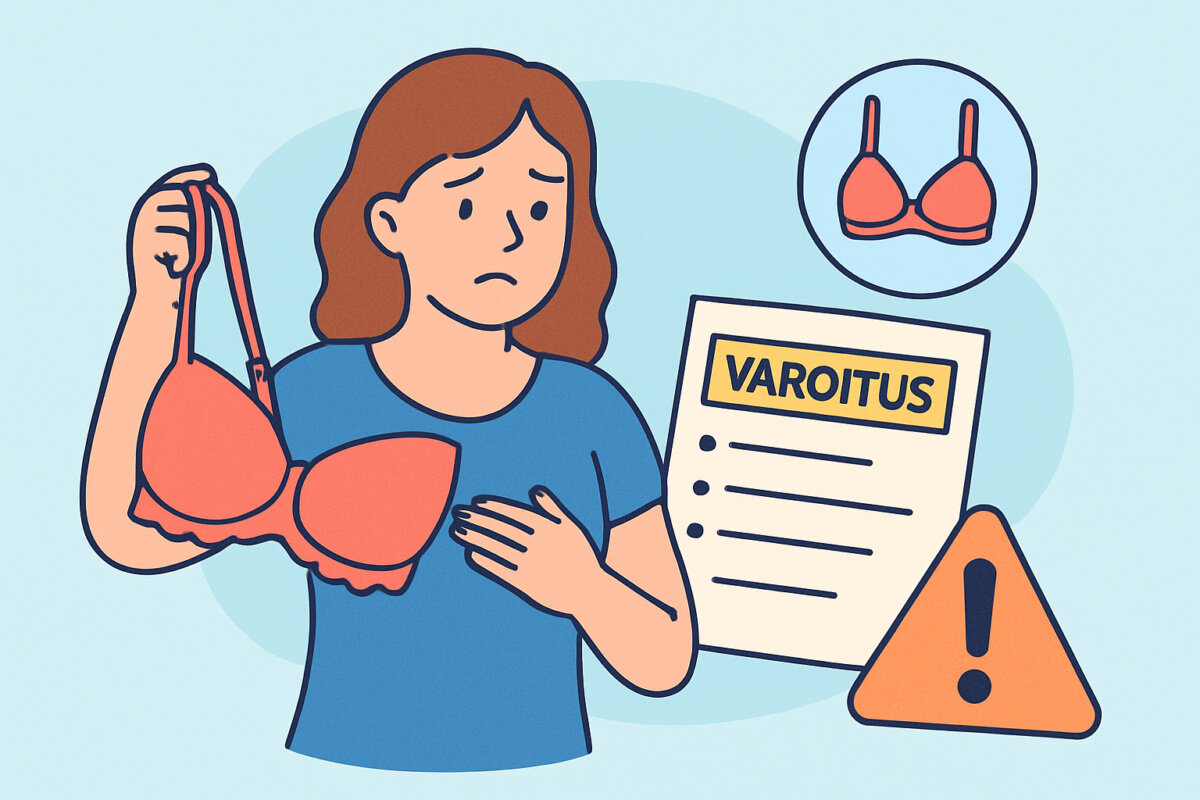 Kuinka tunnistaa väärän kokoinen rintaliivi – viisi varoitusmerkkiä