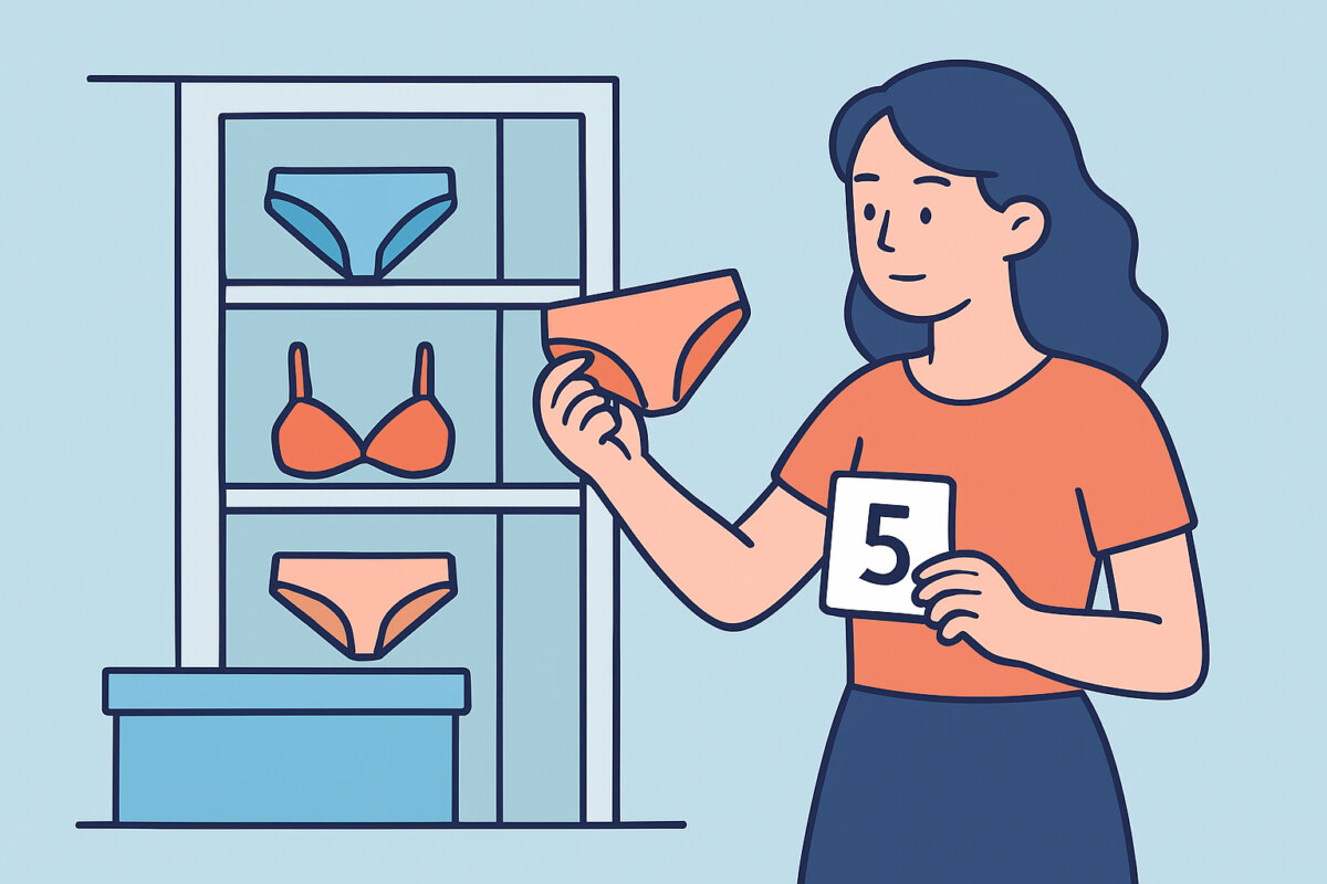 Minimalismi alusvaatekaapissa – kuinka monta alusvaatetta tarvitset