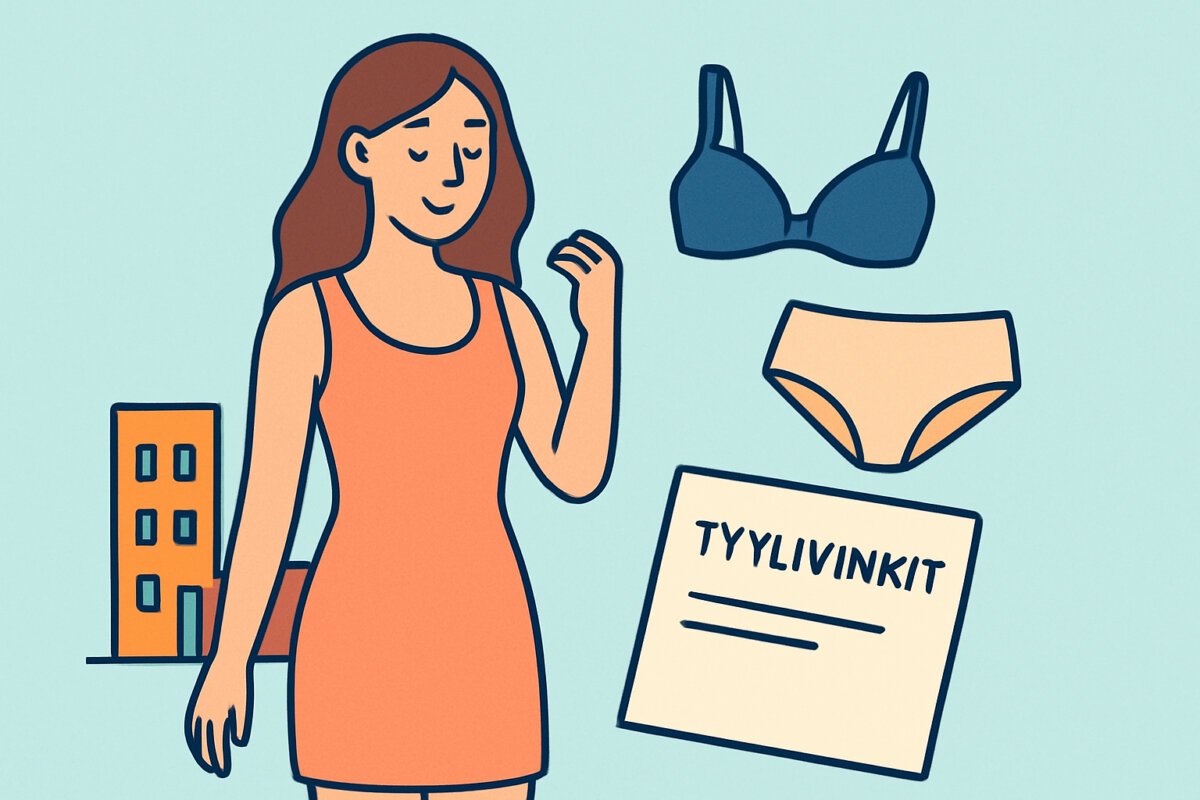 Mitä alusvaatteita käyttää mekon alla – tyylivinkit