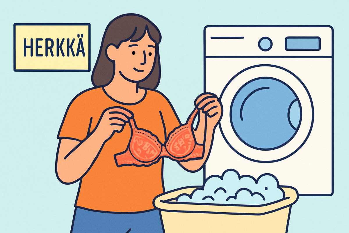 Näin peset pitsiset alusvaatteet turvallisesti