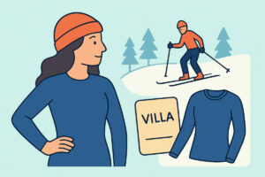Pohjakerrokset talviurheiluun – villa ja tekninen kuitu