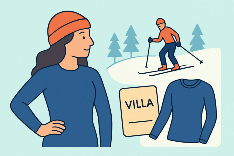 Pohjakerrokset talviurheiluun – villa ja tekninen kuitu