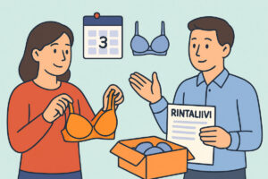 Rintaliivien käyttökierto – montako paria tarvitaan